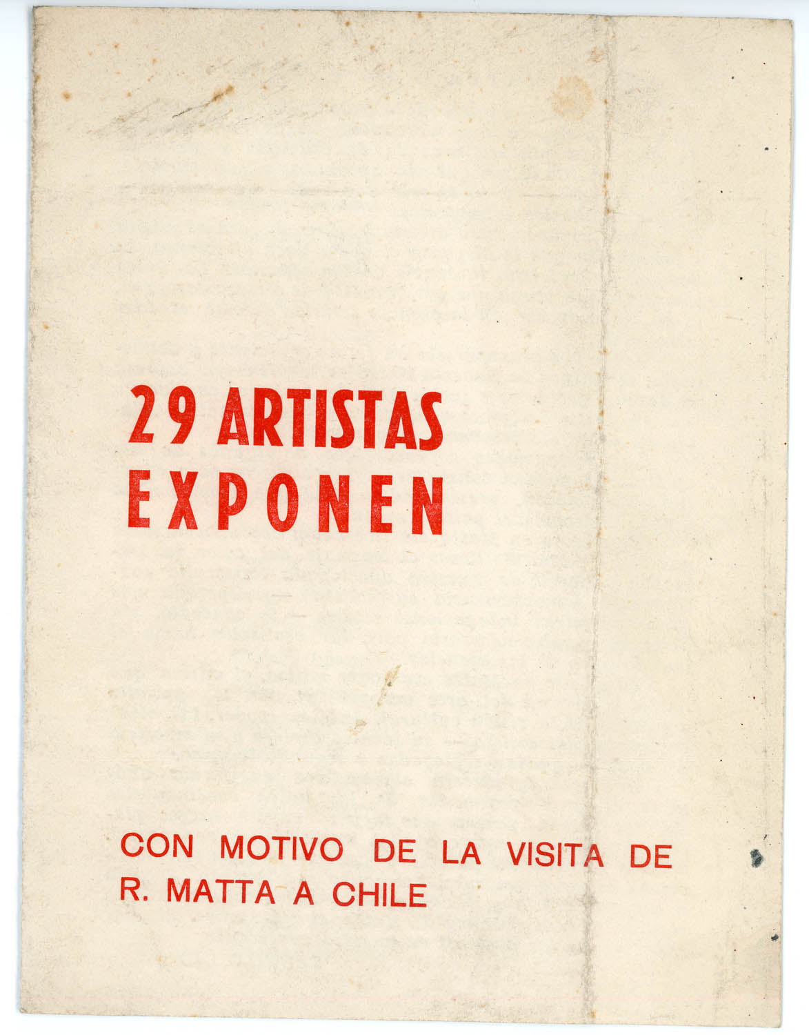 Fundación Nemesio Antúnez “29 Artistas Exponen con